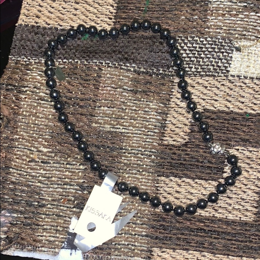 Grey necklace
